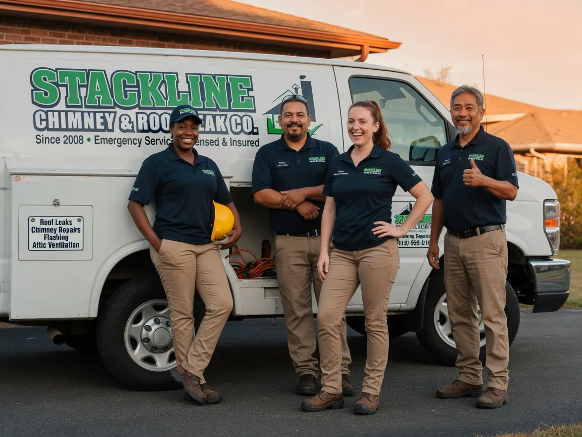 Chimney flashing repair company in Suamico, WI